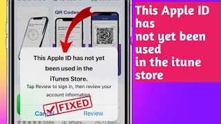 [fixed] This Apple ID Has Not Yet Been Used in the iTunes store | Apple ID not working 2023 ios 17