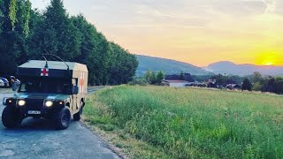 Hmmwv M997 ( a Hummer Ambulance Version) on Tour: Heunischenburg und Birthdayparty Mitwitz