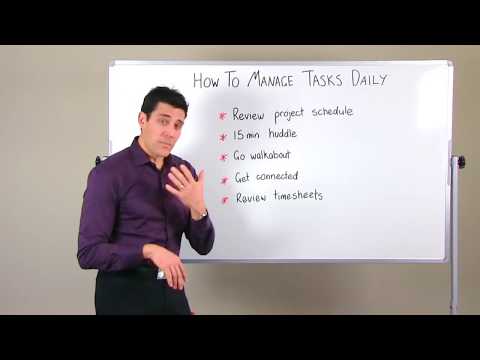 Project task management tips: How to manage your tasks daily