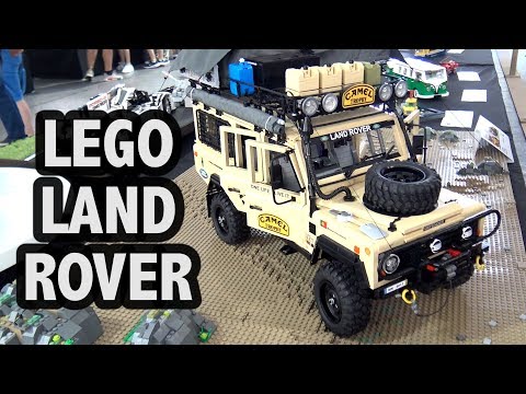 LEGO Land Rover Defender With Motor And Lights! LEGO Land Rover Defender With Motor And Lights!