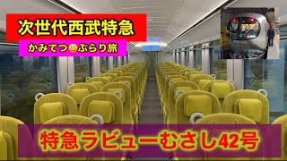 新型西武特急ラビューに乗ってきた【かみてつ😃ぶらり旅】