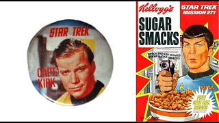 Sugar Smacks Star Trek Badges (1969)