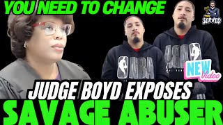 Judge Boyd Reveals Savage Abuser's True Monstrous Nature | ALL NEW | 4K