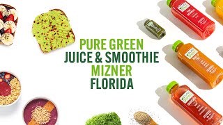 Pure Green Juice \u0026 Smoothie Bar - Mizner, Florida