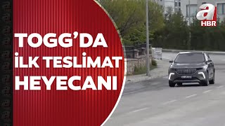 Togg’da ilk teslimat gerçekleşti! Sahipleri hayran kaldı | A Haber