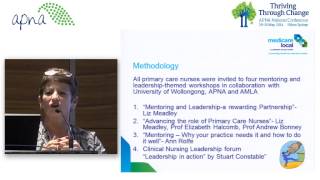 Mentoring and Leadership for nurses working in General Practice - Pilar Otero
