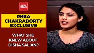 Rhea Chakraborty Speaks About Disha Salian And What She Knew About Sushant's Ex-Manager