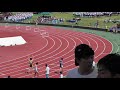 2019 関東インカレ陸上 男子2部 400mh 予選4組