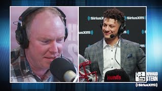 Richard Christy Cries While Speaking to K.C. Chiefs QB Patrick Mahomes