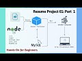 Part 01 - Containerize NodeJS App using a Multi stage Dockerfile | Step-by-step Guide for Beginners