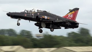 4Kᵁᴴᴰ BAE Systems Hawk T1 \u0026 T2 Royal Air Force RAF Arrival \u0026 Departure @ RAF Fairford