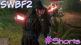 【SWBF2】皇帝「戦うのだ」ベイダー「空気読んでもらっていいですか？」　#Shorts