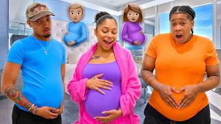 24 Hours Pregnant Challenge With Ke & Zay… They Couldn't Handle It