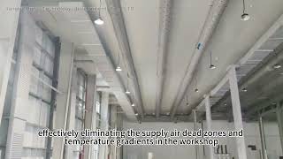 Application Case of Fabric Air Duct Supply and Return Air System