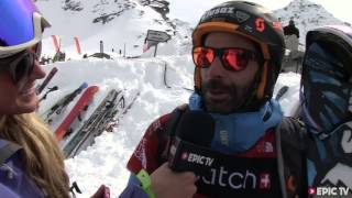 FWT Verbier Extreme 2013: skier Seb Michaud interview