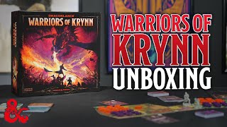 Unboxing Warriors of Krynn | Dragonlance | D\u0026D