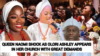 QUEEN NAOMI SHOCK AS OLORI ASHLEY APPEARS IN HER CHURCH WITH GREAT DEMANDS