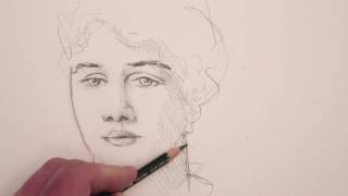 How to Draw a Female Face: Portrait Sketch