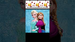 Beautiful Photographs of Elsa and Anna | Nigar's Art Craft and More #shorts #youtubeshorts