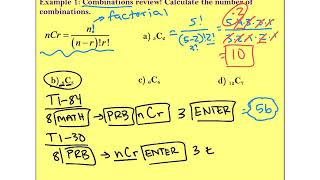 Unit 6 Lesson 5 Binomial Formula