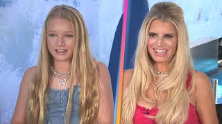 Jessica Simpson's Daughter CRASHES Her Interview, TROLLS Her Over Newlyweds! (Exclusive)