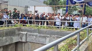 Peresmian Kolam Retensi Pasar Gedebage oleh Bapak Pj. Wali Kota Bandung,