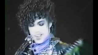 Let's go crazy live by prince.  First time ever performance. Debut. rare. Prince live