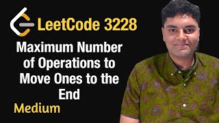 Maximum Number of Operations to Move Ones to the End - Leetcode 3228 - Python