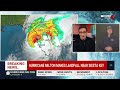 hurricane milton makes landfall on florida s gulf coast storm surge warnings in effect