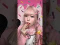 小さいフローズンワックスキャンディasmr^._.^ shorts mukbang asmr food eating お菓子