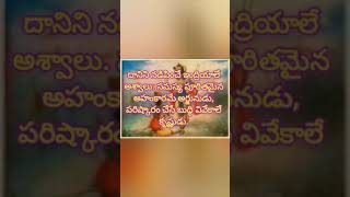 మానవుని మనస్సే ఒక కురుక్షేత్రం శరీరమే రథం. #youtubeshort#telugu#ramyarajdpchannel