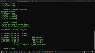 Batch tutorial 🎆 batch tutorial | read records from a CSV file in batch | batch scripting