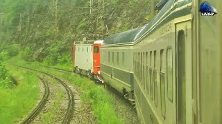 Călătorie cu Trenul prin Munții Carpați 🚊 Defileul Jiului ⛰ Târgu Jiu-Petroșani-Simeria