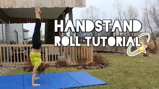 Beginner Gymnastics: How to do a Handstand Roll