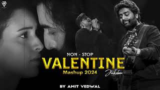 Valentine Mashup 2024 | Nonstop  Vedwal | Special Romantic Love Mashup 2024 #SAMSUDINLIFEREMIXSONG