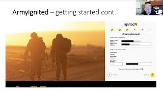 Questions about Navigating ArmyIgnitED Recording