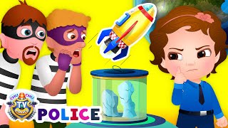 ChuChu TV Police Saving the Moon Rocks - A Space Adventure Episode - Fun Stories for Children