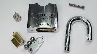 Abus 83/80 Rock | How To Quickly Disassemble and Reassemble In Minutes!