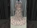 Order 543 Video 1 1  Floral Wedding Dress With Matching Veil