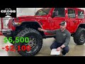 $7,500 Jeep Rubicon BUILD List