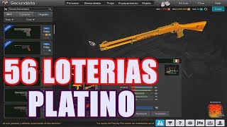 ABRIENDO 56 LOTERIAS DE PLATINO | COMPLETANDO MI CUENTA | SIXTOBASS91