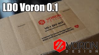Unboxing & First Look At The LDO Voron 0.1 Kit