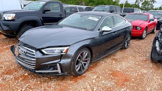 Copart Walk Around 5-18-21 + $1100 2018 Audi S5 Prestige