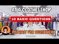 Shopping for Clothes | Dialogue for Beginners | Learn English with Real-Life Conversations