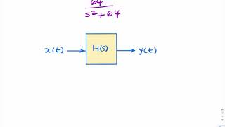 Example: Impulse response from Transfer Function