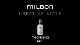 Styling How to dengan Thickening Mist - Global Milbon