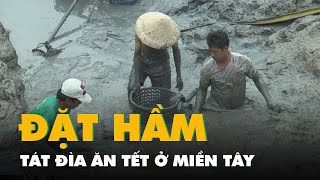 Đặt hầm, tát đìa ăn Tết ở miền Tây