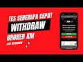 Tes Seberapa Cepat Withdraw Di Broker Forex XM Terbaru