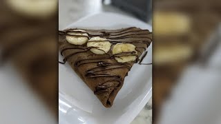 لكراب بذوق الشوكولاته سهلة les crêpes chocolat