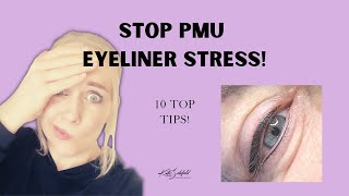 Stop Permanent Eyeliner Stress!- Ten Top Tips